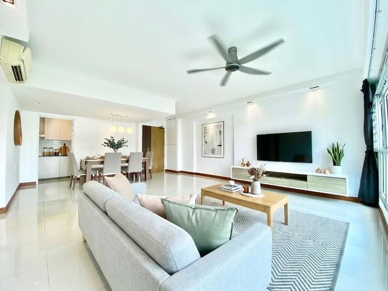665C Punggol Drive, 665C Punggol Drive, Hougang / Punggol / Sengkang, 3 Bedrooms, 1,216 sqft, HDB Flat For Sale, by Lance Lim, 500249722 - Living Room - PropertyGuru.com.sg