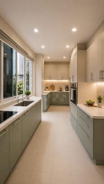 Corner Semi Detached Dyson Road, Newton / Novena, 6 Bedrooms, 5,071 sqft, Semi-Detached House For Sale, by Vincent Khoo, 500249733 - Kitchen - PropertyGuru.com.sg