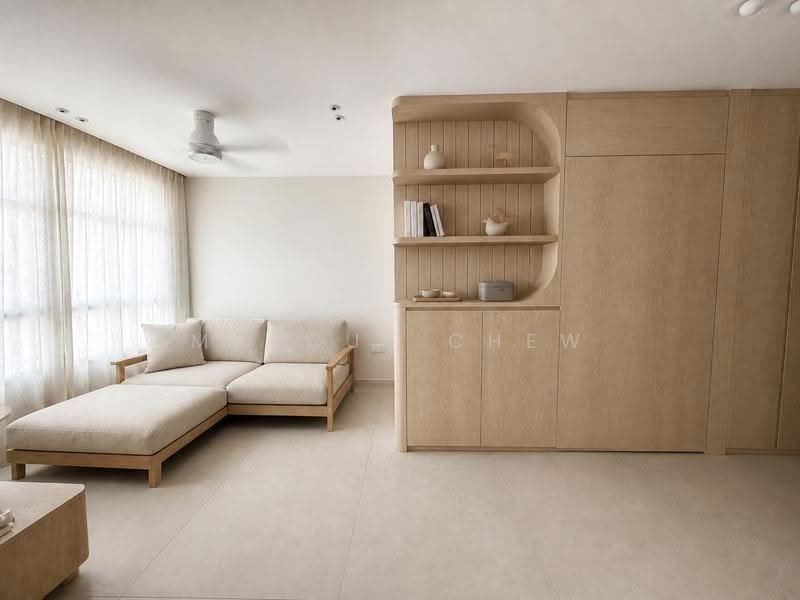 260A Kebun Baru Court, 260A Ang Mo Kio Street 21, Ang Mo Kio / Bishan / Thomson, 3 Bedrooms, 1,001 sqft, HDB Flat For Sale, by Marcus Chew, 500249737 - Living Room - PropertyGuru.com.sg