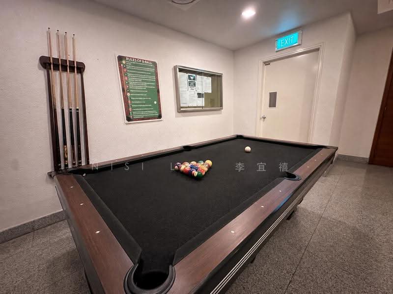 Amaryllis Ville, 20 Newton Road, Newton / Novena, 2 Bedrooms, 958 sqft, Condominium For Sale, by Nisi Lee 李宜禧, 500249751 - Pool table - PropertyGuru.com.sg