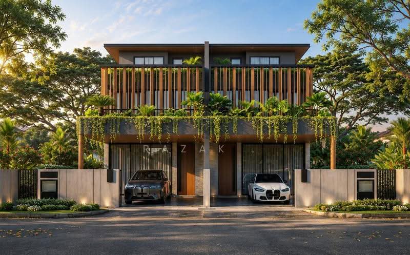 Brand-New freehold luxury in the heart of the East, Jedburgh Gardens , East Coast Road, East Coast / Marine Parade, 5 Bedrooms, 5,954 sqft, Semi-Detached House For Sale, by Razak ., 500249761 - Exterior - PropertyGuru.com.sg