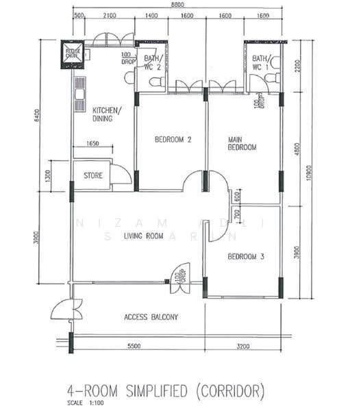 336 Woodlands Avenue 1, 336 336, Admiralty / Woodlands, 3 Bedrooms, 893 sqft, HDB Flat For Sale, by Nizam Adli Saparin, 500249767 - PropertyGuru.com.sg