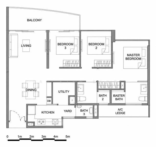 Kingsford Hillview Peak, 103 Hillview Rise, Dairy Farm / Bukit Panjang / Choa Chu Kang, 3 Bedrooms, 1,044 sqft, Condominium For Rent, by Tan Kian Seng, 500249791 - PropertyGuru.com.sg