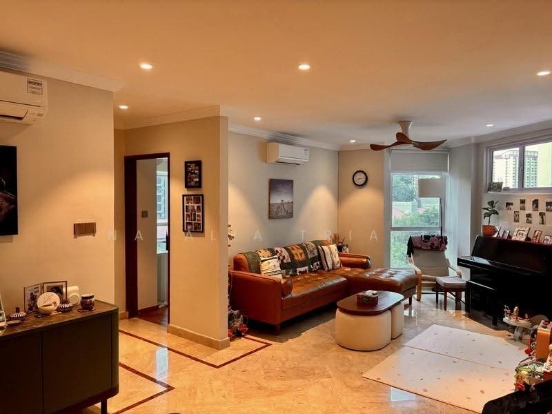 Leedon 2, 2 Leedon Road, Tanglin / Holland / Bukit Timah, 4 Bedrooms, 1,206 sqft, Apartment For Rent, by Natalia Triani, 500249807 - Living Room - PropertyGuru.com.sg