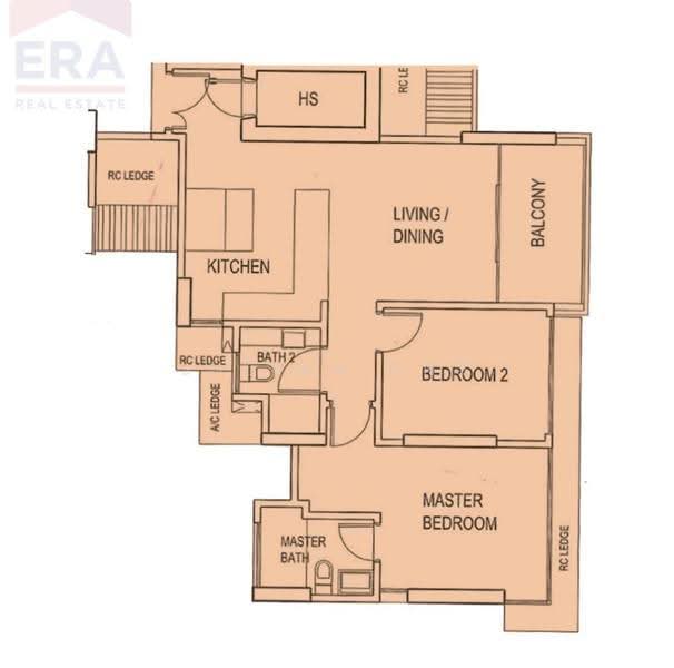 The Shore Residences, 81 Amber Road, East Coast / Marine Parade, 2 Bedrooms, 873 sqft, Condominium For Sale, by Julynn Ong, 500249817 - PropertyGuru.com.sg