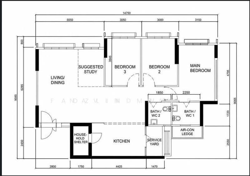 229A Sumang Lane, 229A Sumang Lane, Hougang / Punggol / Sengkang, 3 Bedrooms, 1,216 sqft, HDB Flat For Sale, by Fadzlin MNoor, 500249829 - PropertyGuru.com.sg