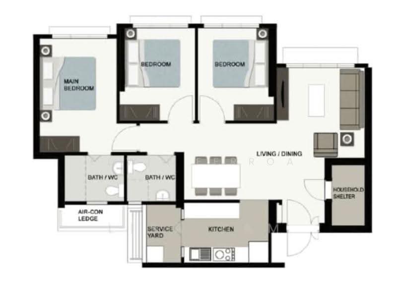 228B Ang Mo Kio Street 23, 228B Ang Mo Kio Street 23, Ang Mo Kio / Bishan / Thomson, 3 Bedrooms, 1,001 sqft, HDB Flat For Sale, by Edwin Ferroa, 500249869 - PropertyGuru.com.sg