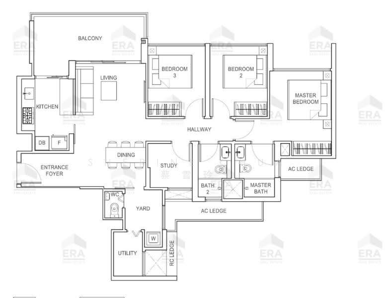 Rivercove Residences EC, 20 Anchorvale Ln, Hougang / Punggol / Sengkang, 3 Bedrooms, 1,163 sqft, Condominium For Sale, by Sherine Chua 蔡雪玲, 500249914 - PropertyGuru.com.sg