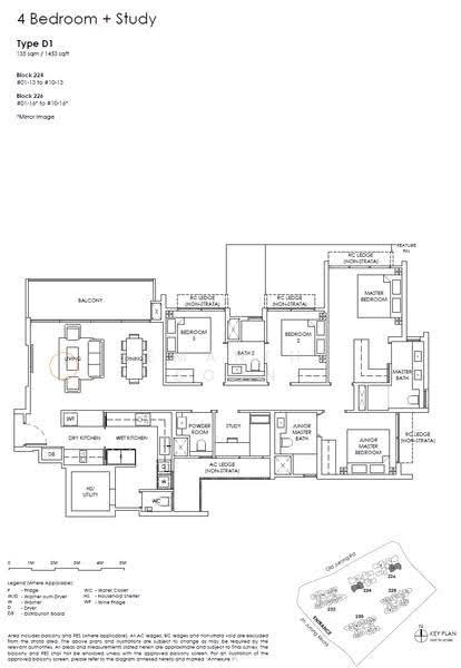 Cheapest Brand New RCR | Large Landscape 4BR, Clementi Park / Upper Bukit Timah, 4 Bedrooms, 1,453 sqft, Condominium For Sale, by Semantha Soon, 500249919 - PropertyGuru.com.sg