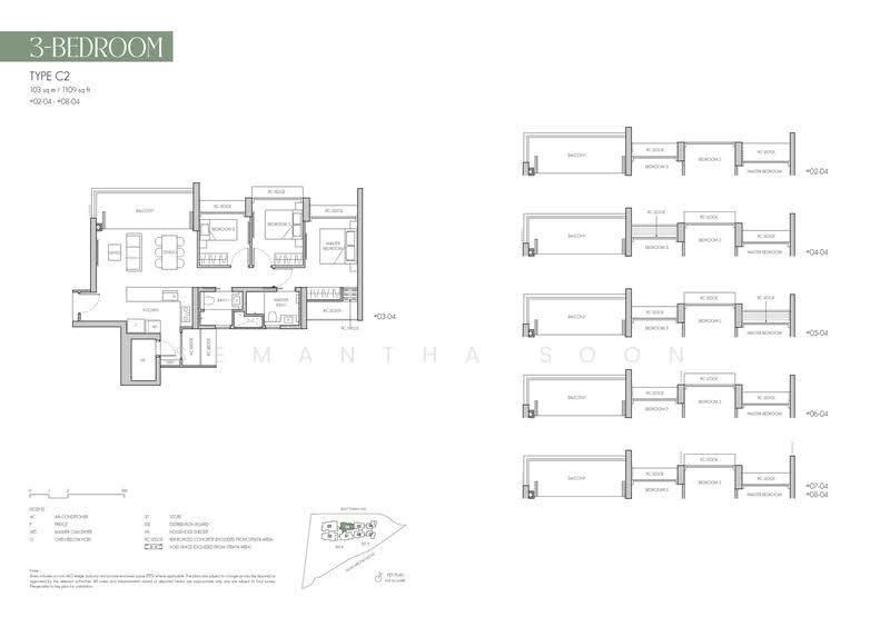 $300K Discount | TOP 2027 | Pei Hwa Pri & MGS, Clementi Park / Upper Bukit Timah, 3 Bedrooms, 1,109 sqft, Condominium For Sale, by Semantha Soon, 500249941 - PropertyGuru.com.sg