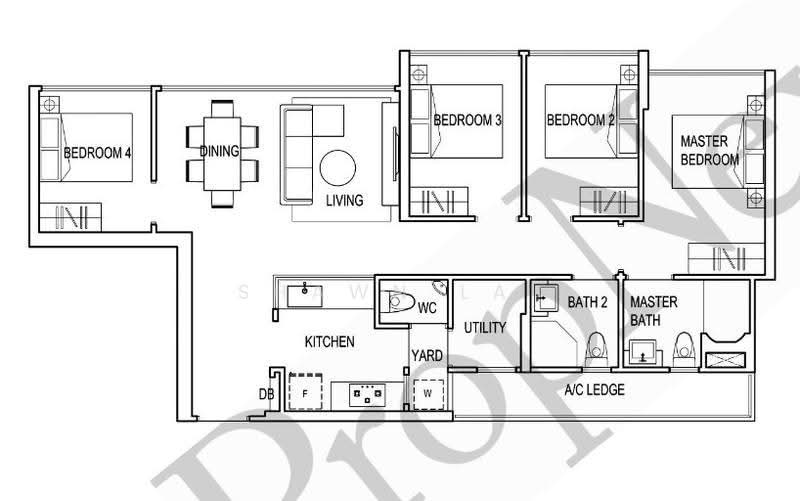 Symphony Suites, 1 Yishun Close, Sembawang / Yishun, 4 Bedrooms, 1,023 sqft, Condominium For Rent, by Shawn Lai, 500250020 - PropertyGuru.com.sg