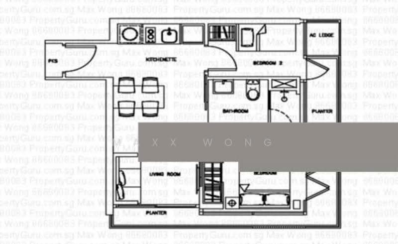 Vivace, 19 Tong Watt Road, Orchard / River Valley, 2 Bedrooms, 570 sqft, Apartment For Sale, by Maxx Wong, 500250047 - UFLOO - PropertyGuru.com.sg