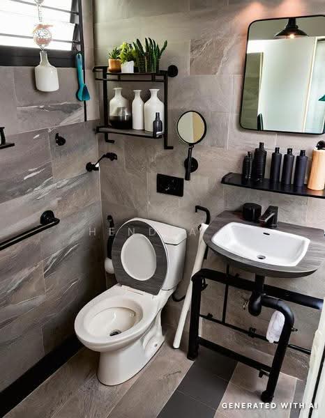 331 Ang Mo Kio Avenue 1, 331 Ang Mo Kio Avenue 1, Ang Mo Kio / Bishan / Thomson, 2 Bedrooms, 886 sqft, HDB Flat For Sale, by Hendra ., 500250086 - Bathroom - PropertyGuru.com.sg