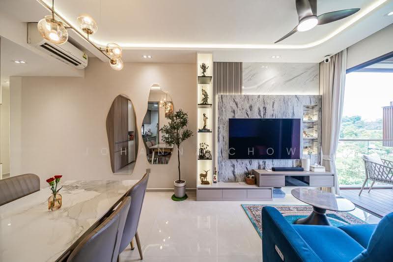 Dairy Farm Residences, 12 Dairy Farm Lane, Dairy Farm / Bukit Panjang / Choa Chu Kang, 3 Bedrooms, 1,023 sqft, Condominium For Sale, by Johanna Chow, 500250135 - Living Room - PropertyGuru.com.sg