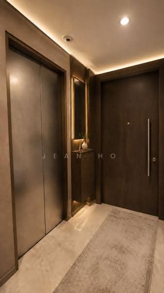 Riverbank at Fernvale, 15 Fernvale Close, Seletar / Yio Chu Kang, 3 Bedrooms, 1,044 sqft, Condominium For Sale, by Jean Ho, 500250143 - Private lift lobby - PropertyGuru.com.sg