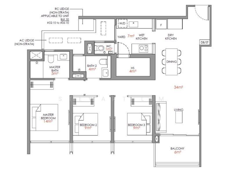 Narra Residences, 50, Dairy Farm / Bukit Panjang / Choa Chu Kang, 3 Bedrooms, 1,001 sqft, Condominium For Sale, by Stewart Lim, 500250235 - PropertyGuru.com.sg