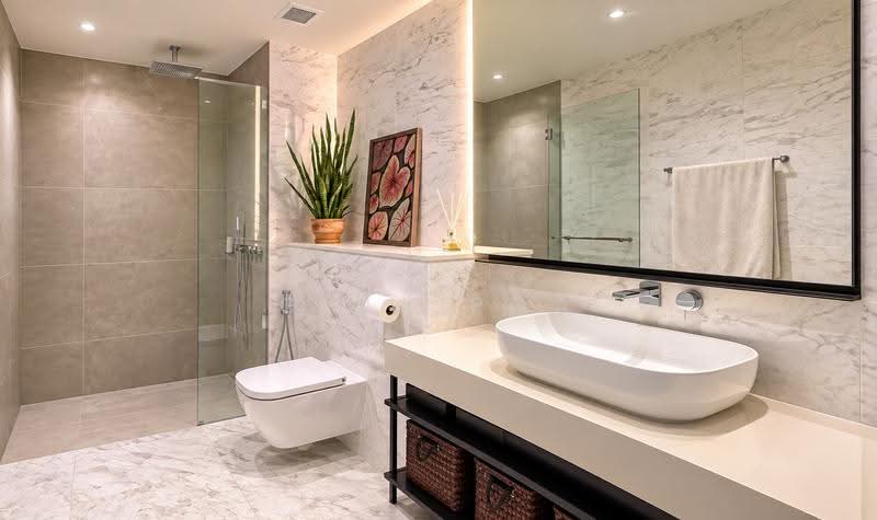 River valley, Orchard/Somerset, Great World, Robertson Quay freehold D9 3bed+study, Orchard / River Valley, 3 Bedrooms, 947 sqft, Condominium For Sale, by Gina Poa, 500250241 - Bathroom - PropertyGuru.com.sg