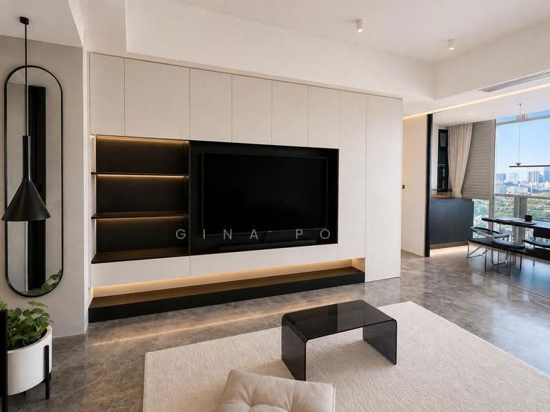 River valley, Orchard/Somerset, Great World, Robertson Quay freehold D9 3bed+study, Orchard / River Valley, 3 Bedrooms, 947 sqft, Condominium For Sale, by Gina Poa, 500250241 - Living Room - PropertyGuru.com.sg
