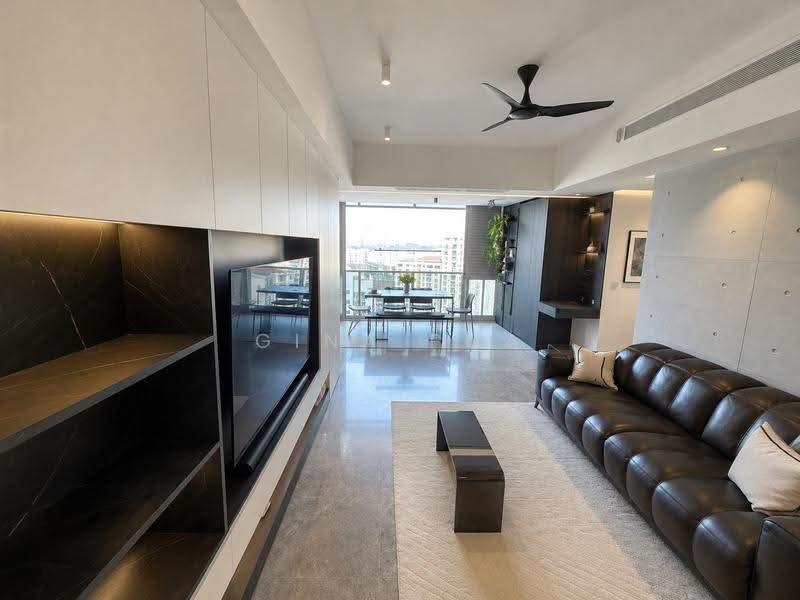 River valley, Orchard/Somerset, Great World, Robertson Quay freehold D9 3bed+study, Orchard / River Valley, 3 Bedrooms, 947 sqft, Condominium For Sale, by Gina Poa, 500250241 - Living Room - PropertyGuru.com.sg