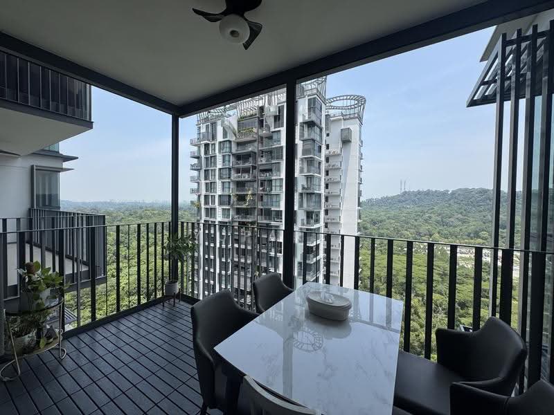 Foresque Residences, 101 Petir Road, Dairy Farm / Bukit Panjang / Choa Chu Kang, 3 Bedrooms, 1,130 sqft, Condominium For Sale, by Yupar ., 500250243 - Balcony - PropertyGuru.com.sg