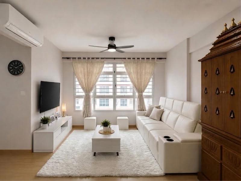356A Anchorvale Lane, 356A Anchorvale Lane, Hougang / Punggol / Sengkang, 3 Bedrooms, 1,001 sqft, HDB Flat For Sale, by Andy Ng, 500250251 - Living Room - PropertyGuru.com.sg