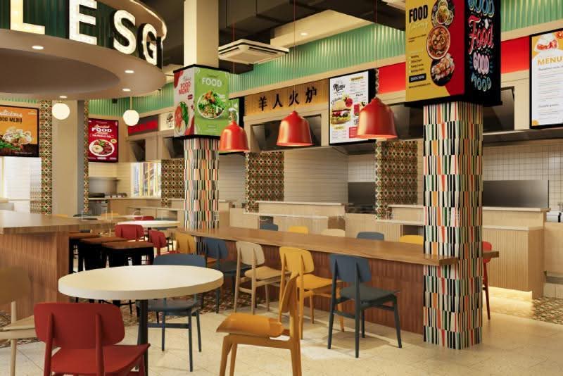 Beautifully Done Up Approved F&B at District 14 For Rent!, Eunos / Geylang / Paya Lebar, 4,800 sqft, Food & Beverage For Rent, by Eugene Chen 陈加明, 500250272 - Interior - CommercialGuru.com.sg