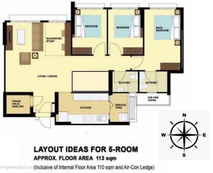 997B Buangkok Crescent, 997B 997B, Hougang / Punggol / Sengkang, 4 Bedrooms, 1,216 sqft, HDB Flat For Sale, by Ritchie Li, 500250277 - PropertyGuru.com.sg