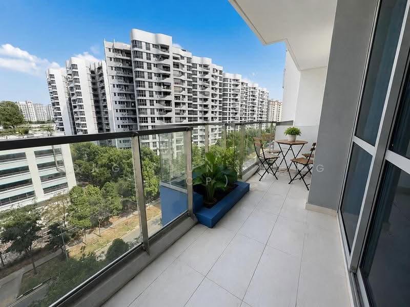 The Santorini, Tampines Street 86, Pasir Ris / Tampines, 1 Bedroom, 527 sqft, Condominium For Sale, by Ong Chun Pheng (CP), 500250289 - Balcony - PropertyGuru.com.sg