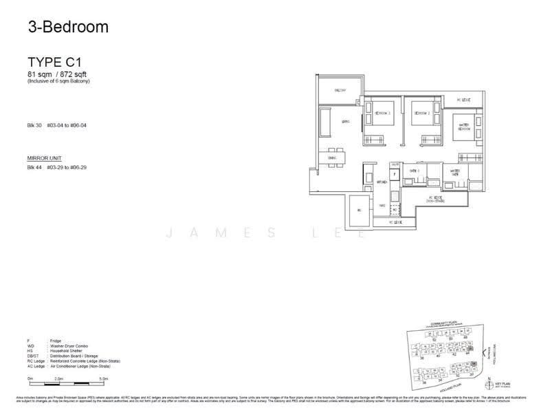 Amberwood at Holland, Tanglin / Holland / Bukit Timah, 3 Bedrooms, 872 sqft, Condominium For Sale, by James Lee, 500250292 - PropertyGuru.com.sg