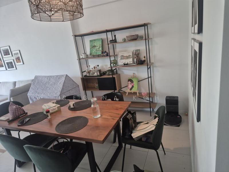 Newton Suites, 60 Newton Road, Newton / Novena, 3 Bedrooms, 1,238 sqft, Executive Condominium For Rent, by Regina Koh, 500250304 - Dining Room - PropertyGuru.com.sg