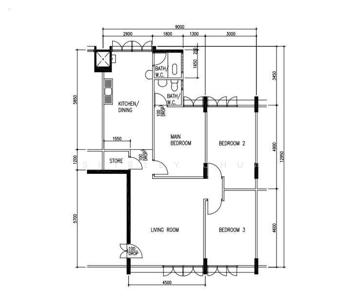 173 Ang Mo Kio Avenue 4, 173 Ang Mo Kio Avenue 4, Ang Mo Kio / Bishan / Thomson, 3 Bedrooms, 980 sqft, HDB Flat For Sale, by Shirley Chua, 500250317 - PropertyGuru.com.sg