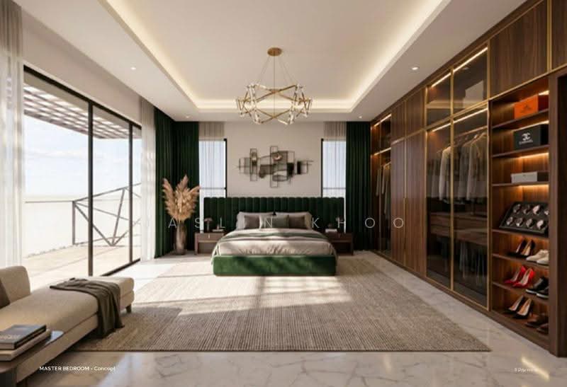 District 15 Luxury Brand New Corner Terrace Home at Siglap District, East Coast / Marine Parade, 5 Bedrooms, 7,400 sqft, Corner Terrace For Sale, by Jaslin Khoo, 500250321 - Master Bedroom - PropertyGuru.com.sg