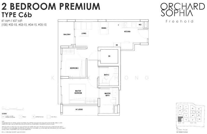 Orchard Sophia, 128 Sophia Road, Orchard / River Valley, 2 Bedrooms, 657 sqft, Condominium For Rent, by Kenix Chong, 500250322 - PropertyGuru.com.sg