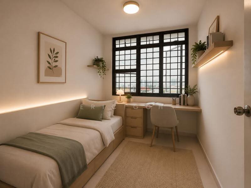 8 Jalan Kukoh, 8 Jalan Kukoh, Alexandra / Commonwealth, 2 Bedrooms, 581 sqft, HDB Flat For Sale, by Eric Goh, 500250337 - Bedroom AI - PropertyGuru.com.sg