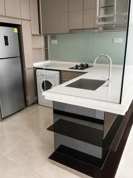Euhabitat, 204 Jalan Eunos, Eunos / Geylang / Paya Lebar, 1 Bedroom, 538 sqft, Condominium For Rent, by Grace Chan, 500250342 - Kitchen - PropertyGuru.com.sg