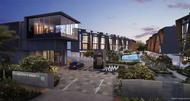 Belgravia Ace, Belgravia Drive, Seletar / Yio Chu Kang, 5 Bedrooms, 4,370 sqft, Semi-Detached House For Sale, by Lina Hasan, 500250377 - Exterior - PropertyGuru.com.sg