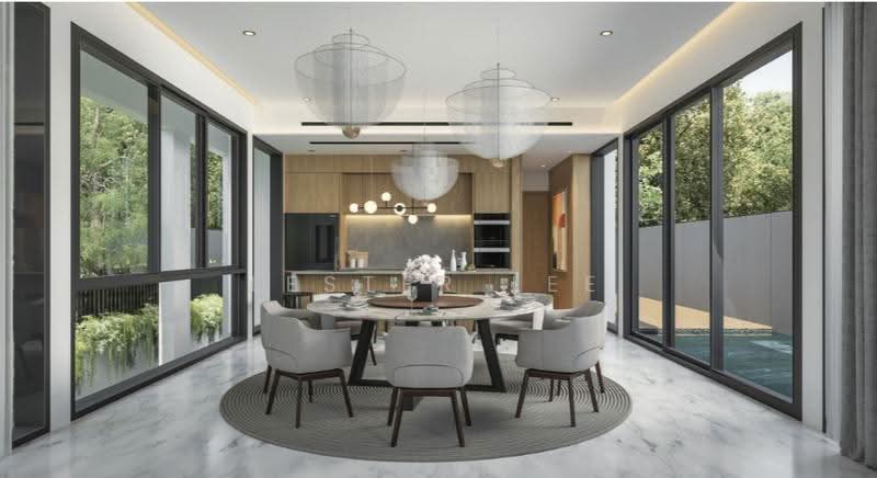 Mount Sinai, Tanglin / Holland / Bukit Timah, 7 Bedrooms, 12,239 sqft, Bungalow House For Sale, by Lester Lee, 500250385 - Dining Room - PropertyGuru.com.sg