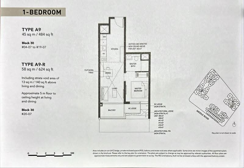 The M, 30 Middle Road, Beach Road / Bugis / Rochor, 1 Bedroom, 624 sqft, Condominium For Sale, by Lim KG, 500250410 - PropertyGuru.com.sg