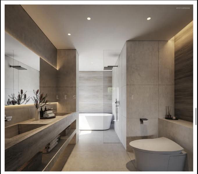 Lux District 15 Semi-D Brand New TOP Q1-2027, East Coast / Marine Parade, 5 Bedrooms, 2,465 sqft, Semi-Detached House For Sale, by Lester Lee, 500250416 - Bathroom - PropertyGuru.com.sg