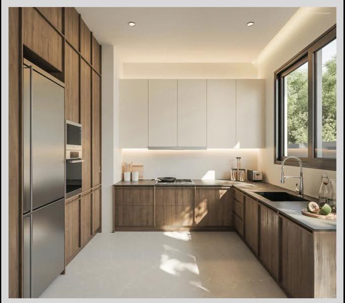 Lux District 15 Semi-D Brand New TOP Q1-2027, East Coast / Marine Parade, 5 Bedrooms, 2,465 sqft, Semi-Detached House For Sale, by Lester Lee, 500250416 - Kitchen - PropertyGuru.com.sg