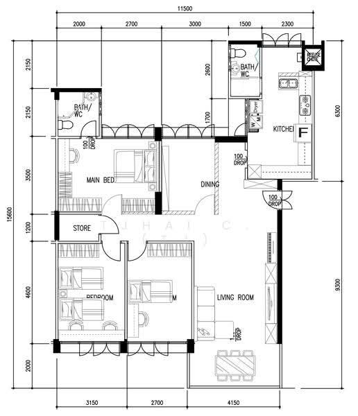 171 Ang Mo Kio Avenue 4, 171 Ang Mo Kio Avenue 4, Ang Mo Kio / Bishan / Thomson, 4 Bedrooms, 1,367 sqft, HDB Flat For Sale, by TJHAI C. (TJ), 500250446 - PropertyGuru.com.sg