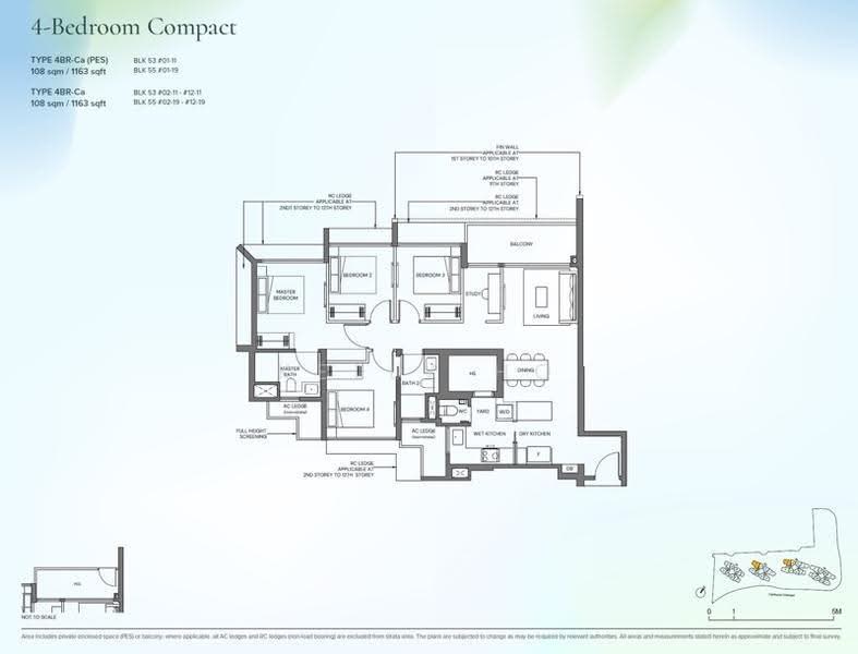 Canberra Crescent Residences, 51 Canberra Crescent, Sembawang / Yishun, 4 Bedrooms, 1,163 sqft, Condominium For Sale, by Kelly Ho, 500250447 - PropertyGuru.com.sg