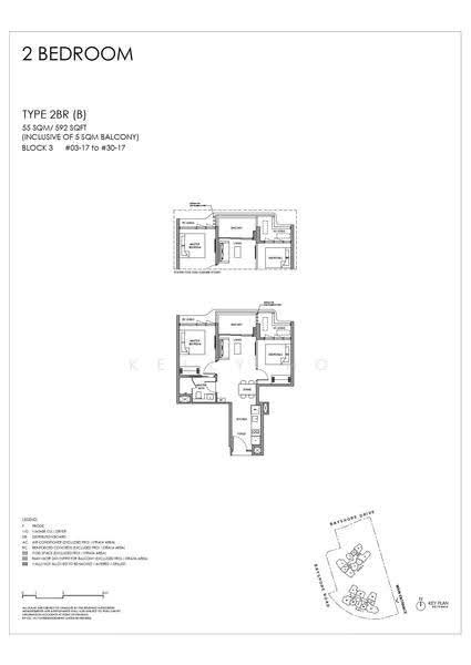 Vela Bay, 3 Bayshore Walk, Bedok / Upper East Coast, 2 Bedrooms, 592 sqft, Condominium For Sale, by Kelly Ho, 500250483 - 2BR (B) - PropertyGuru.com.sg