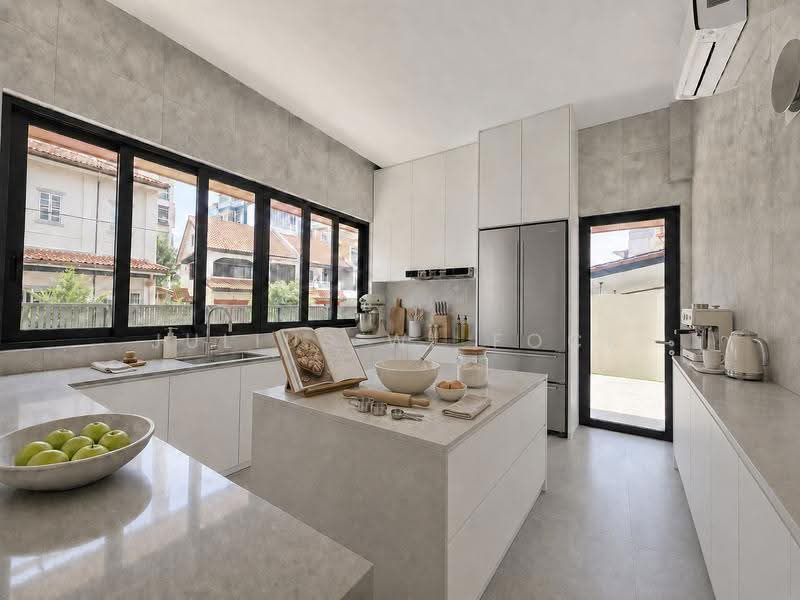 FINEST SEMI-D BRAND NEW TELOK KURAU, Telok Kurau, East Coast / Marine Parade, 5 Bedrooms, 6,311 sqft, Semi-Detached House For Sale, by Julius WL Fock, 500250559 - Kitchen - PropertyGuru.com.sg
