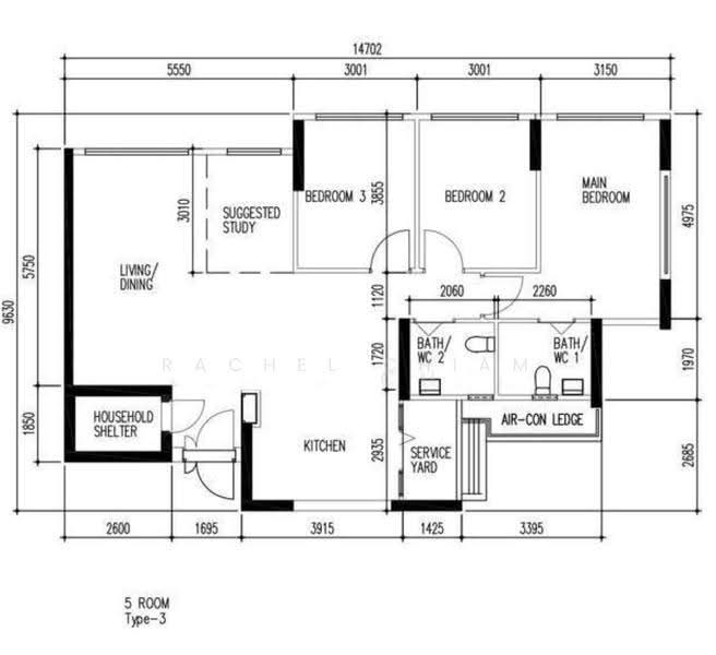 109B Canberra Walk, 109B Canberra Walk, Sembawang / Yishun, 3 Bedrooms, 1,216 sqft, HDB Flat For Sale, by Rachel Chiam, 500250565 - PropertyGuru.com.sg