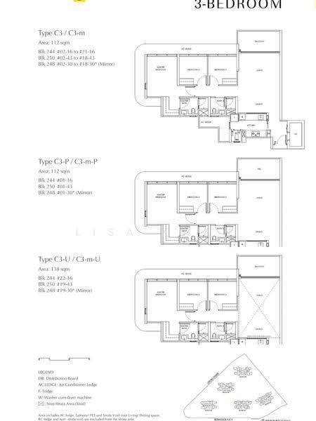 Chuan Park, 248 Lorong Chuan, Hougang / Punggol / Sengkang, 3 Bedrooms, 1,206 sqft, Condominium For Sale, by Lisa Kwan, 500250593 - PropertyGuru.com.sg