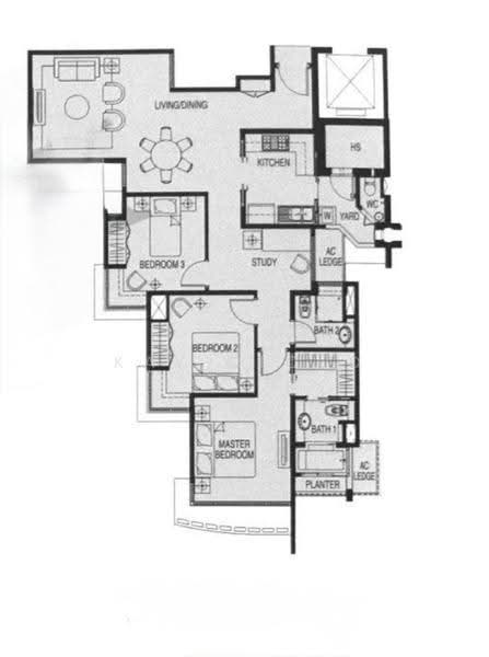 Savannah Condopark, 31 Simei Rise, Pasir Ris / Tampines, 3 Bedrooms, 1,238 sqft, Condominium For Sale, by Kay Cloud, 500250636 - PropertyGuru.com.sg