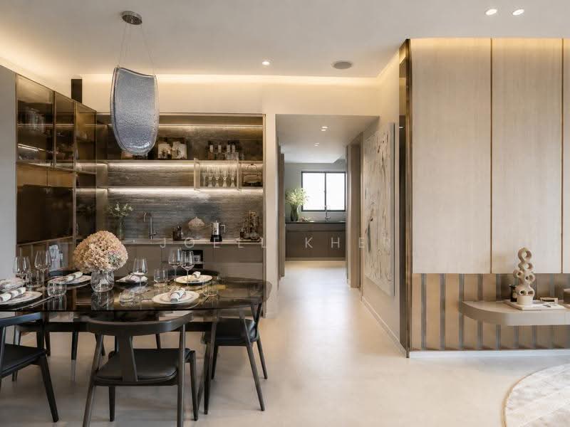 Union Square Residences, 28 Havelock Road,, Boat Quay / Raffles Place / Marina, 4 Bedrooms, 1,518 sqft, Condominium For Sale, by Joell Kher, 500250649 - Dining Room - PropertyGuru.com.sg