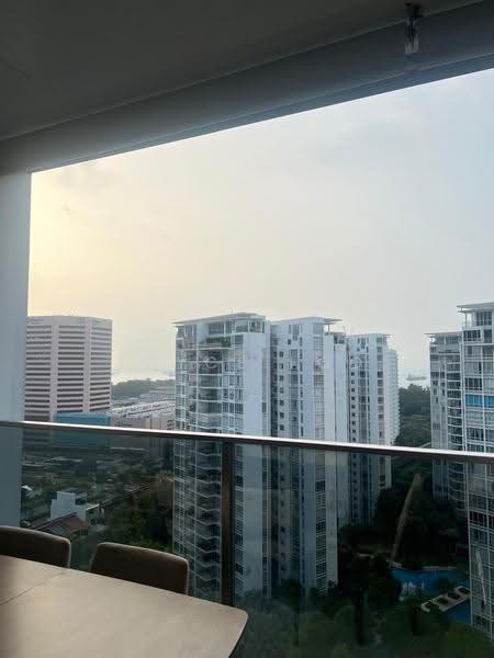 The Shore Residences, 85 Amber Road, East Coast / Marine Parade, 3 Bedrooms, 1,141 sqft, Condominium For Sale, by Joyce Foo, 500250717 - Living room vew - PropertyGuru.com.sg