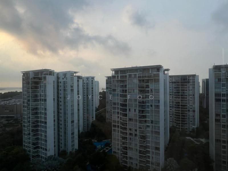 The Shore Residences, 85 Amber Road, East Coast / Marine Parade, 3 Bedrooms, 1,141 sqft, Condominium For Sale, by Joyce Foo, 500250717 - Bedroom 2 view - PropertyGuru.com.sg
